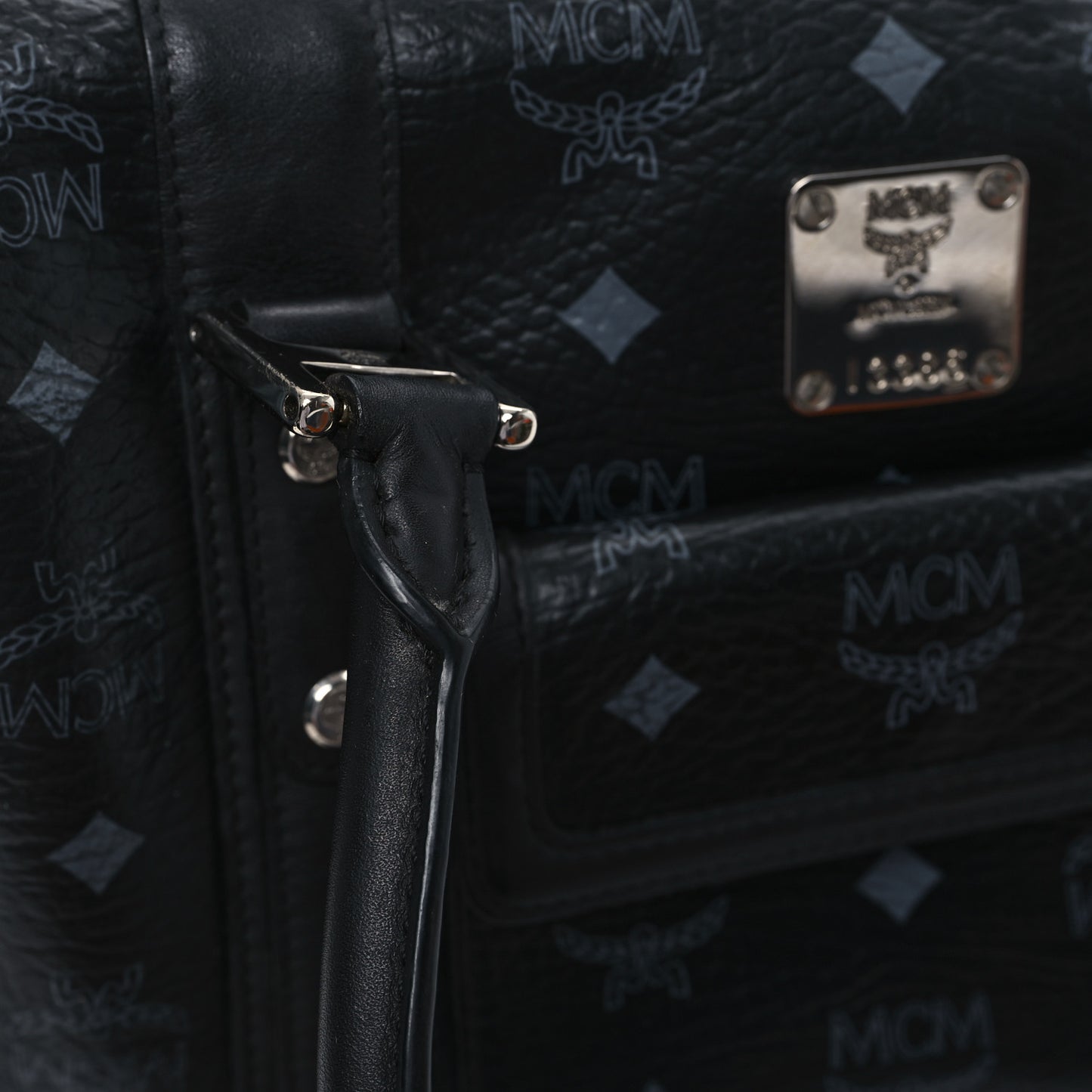 Visetos Small Boston Bag Black