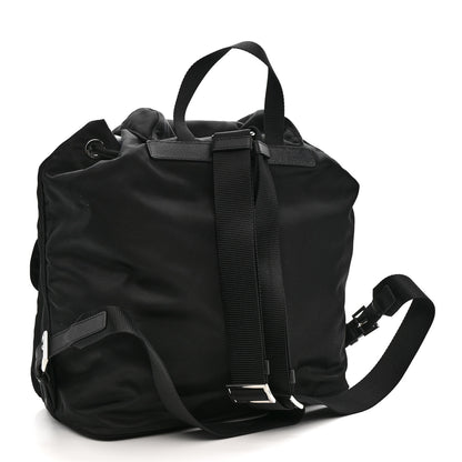 Prada Tessuto Nylon Saffiano Medium Backpack Black 4 of 11