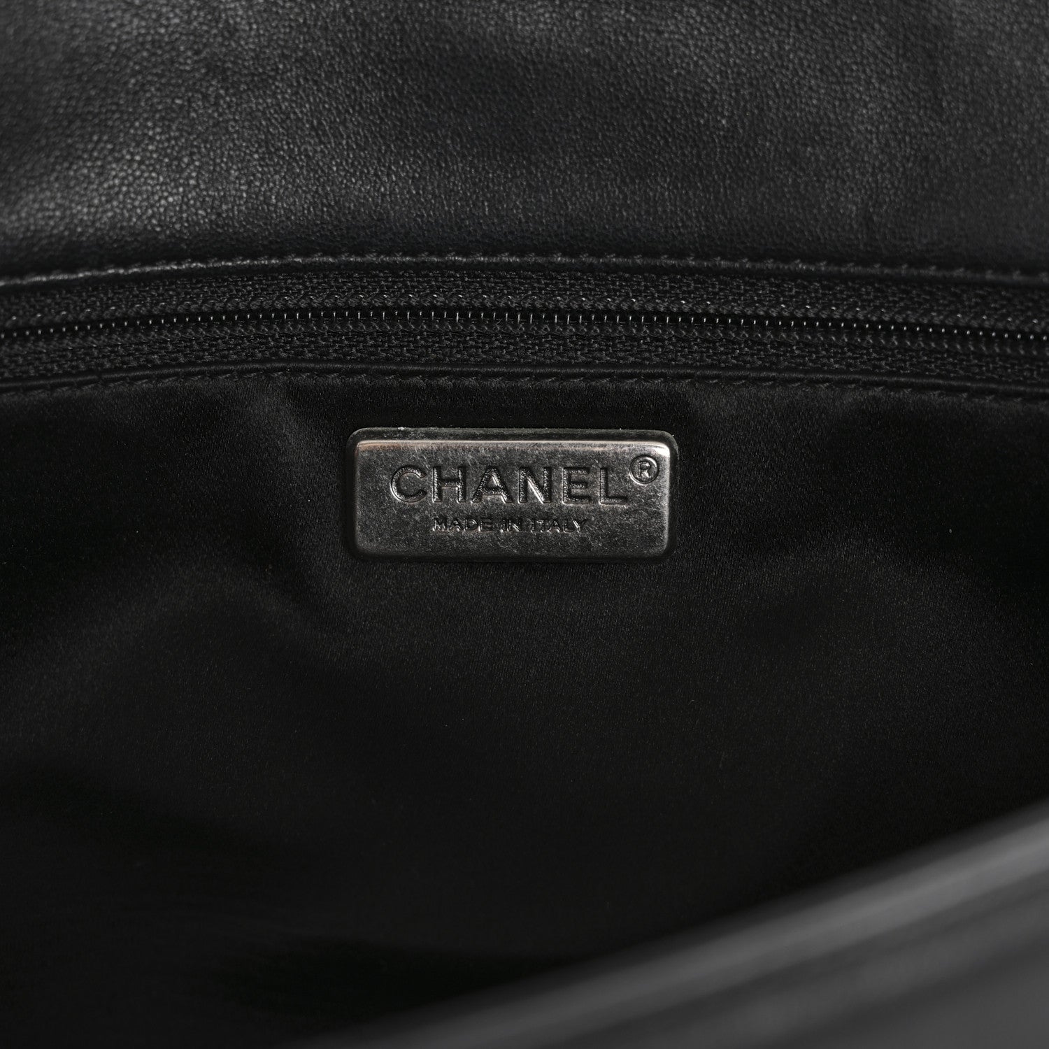 Chanel Lambskin Quilted Evening Clutch Black 6 of 13