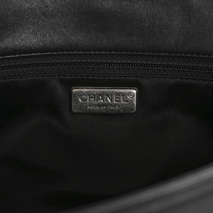 Chanel Lambskin Quilted Evening Clutch Black 6 of 13