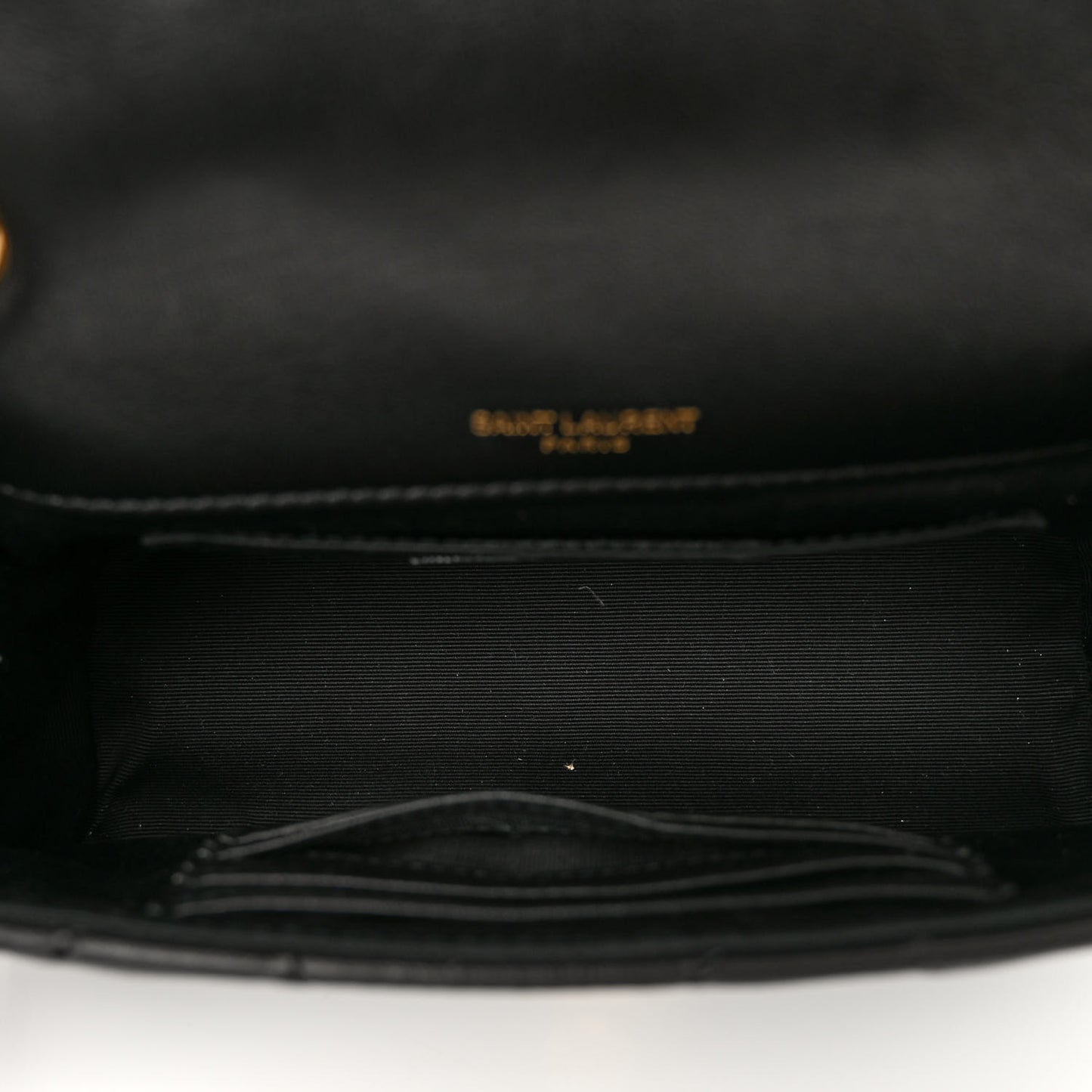Lambskin Patchwork Monogram Small Jamie Black