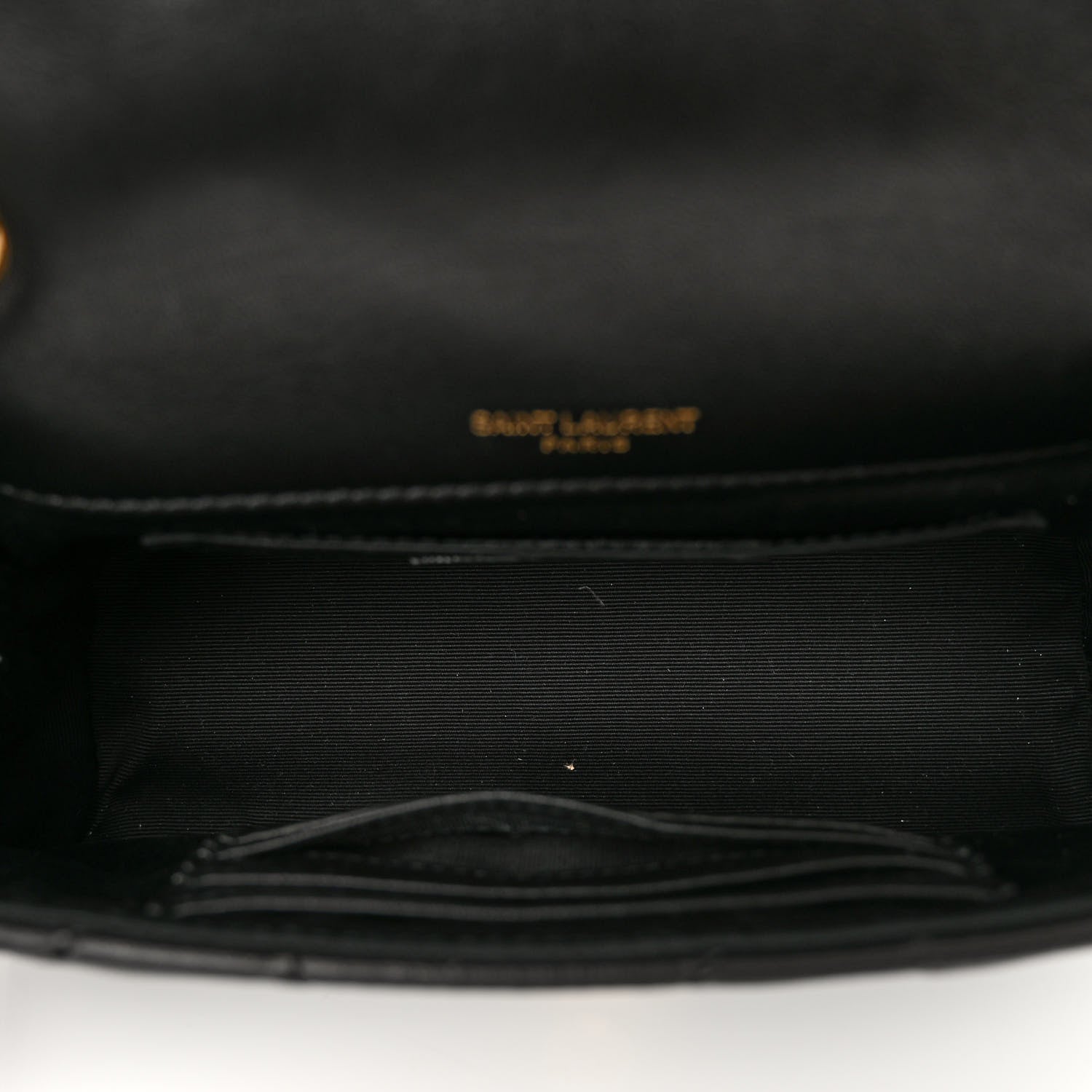 Saint Laurent Lambskin Patchwork Monogram Small Jamie Black 5 of 9