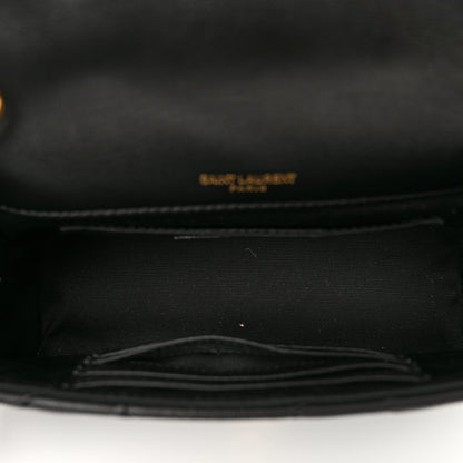 Saint Laurent Lambskin Patchwork Monogram Small Jamie Black 5 of 9