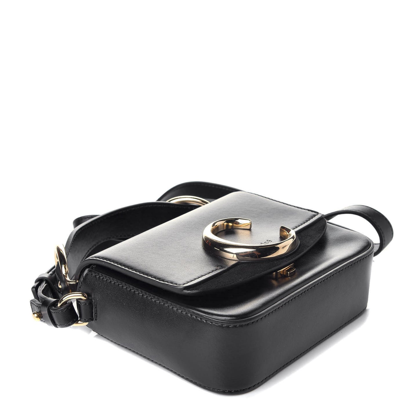 Calfskin Small C Double Carry Black