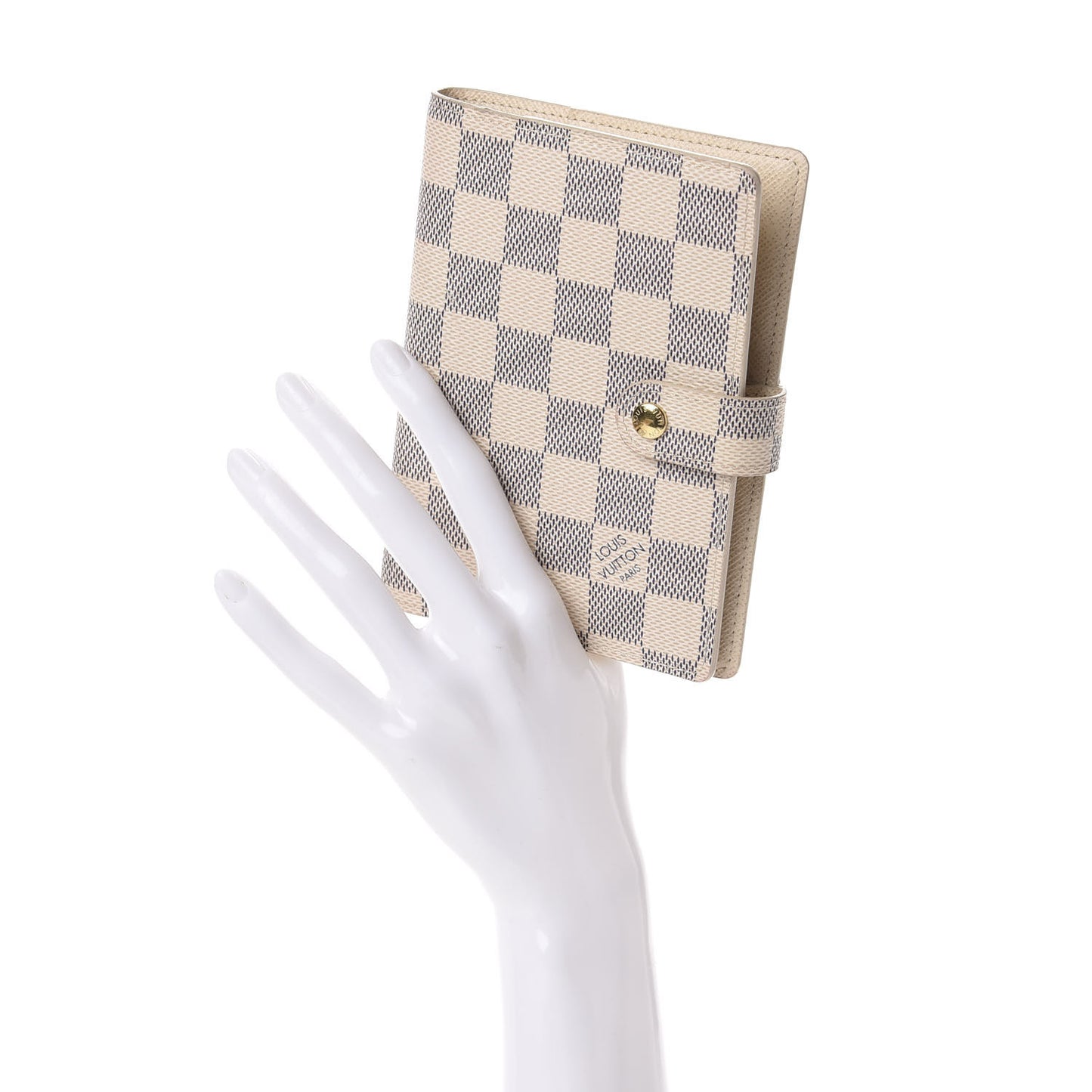 Damier Azur Small Ring Agenda Cover