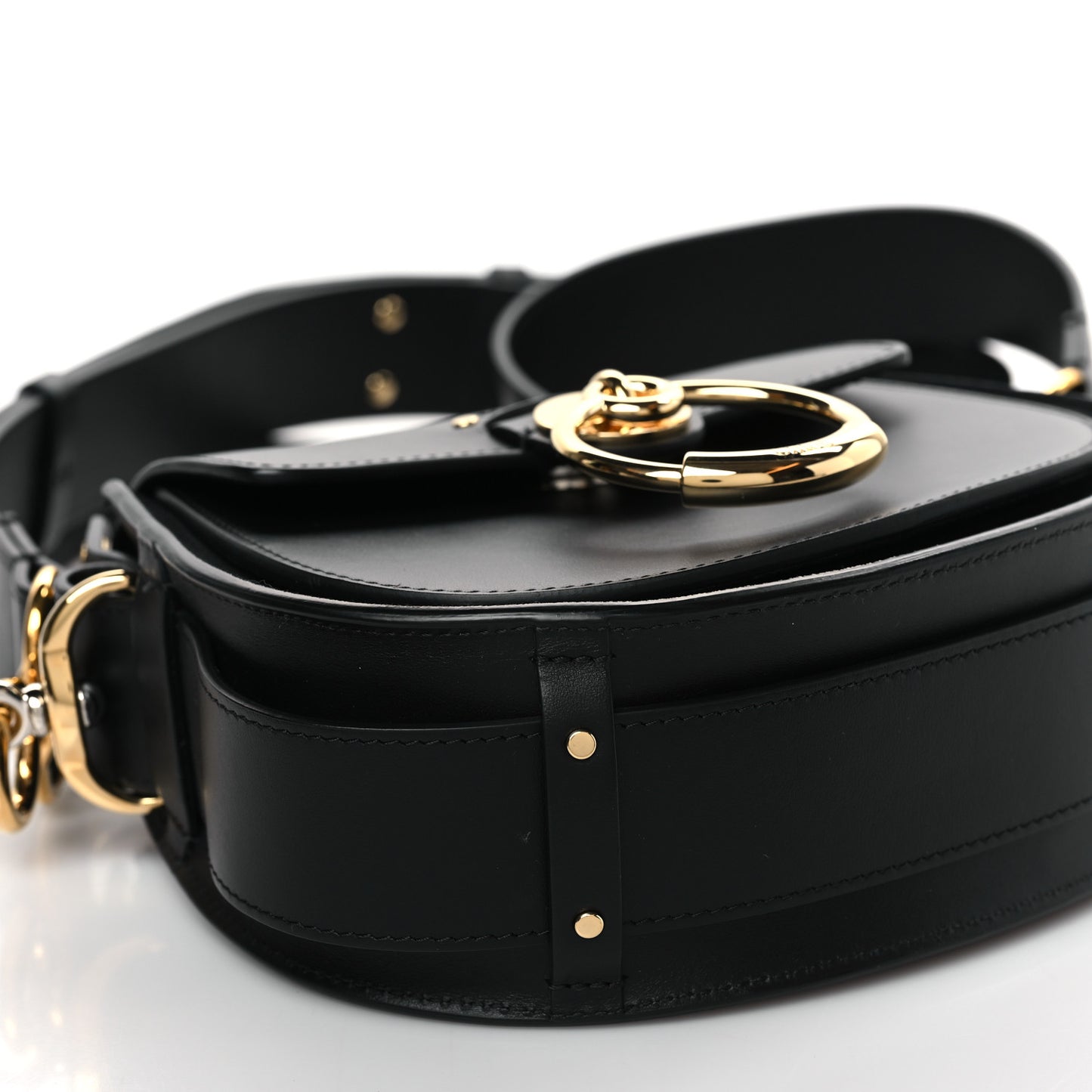 Calfskin Small Tess Bag Black
