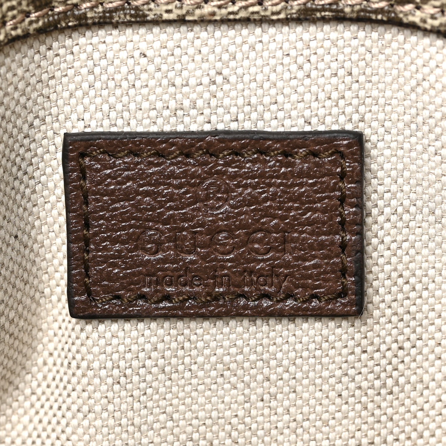 Gucci GG Supreme Monogram Neo Vintage Web Belt Bag Brown 6 of 8