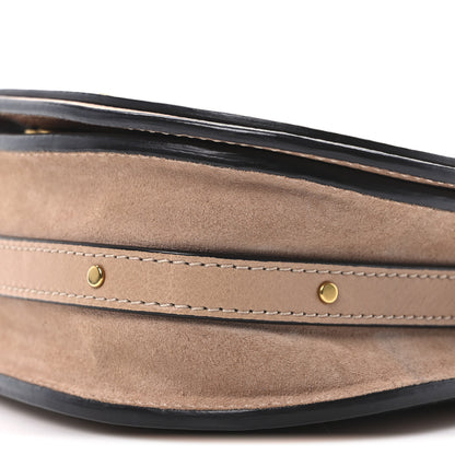 Chloe Calfskin Suede Nile Bracelet Bag Biscotti Beige 9 of 9