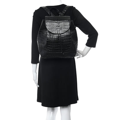 Nancy Gonzalez Crocodile Backpack Black 2 of 10