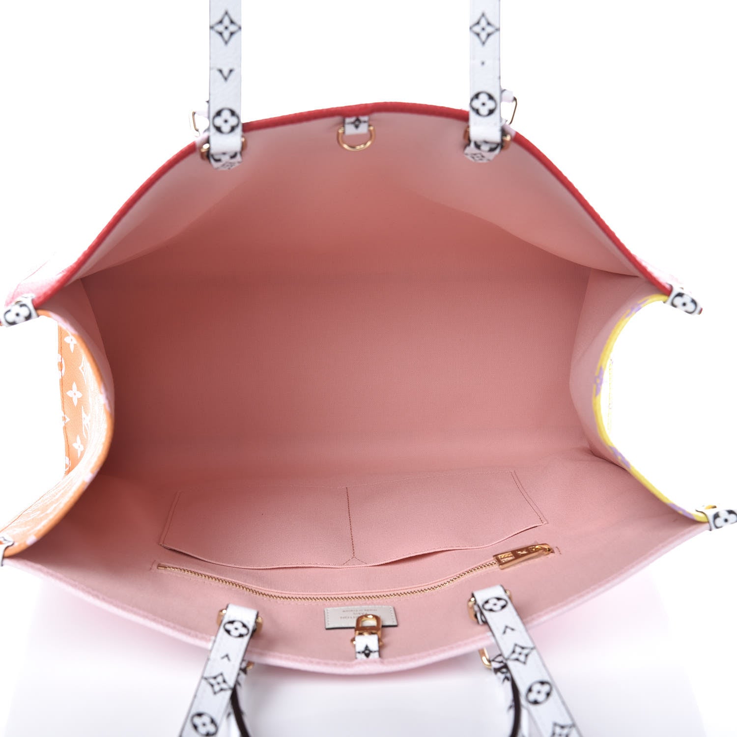 Louis Vuitton Monogram Giant Onthego GM Rouge Rose 5 of 9