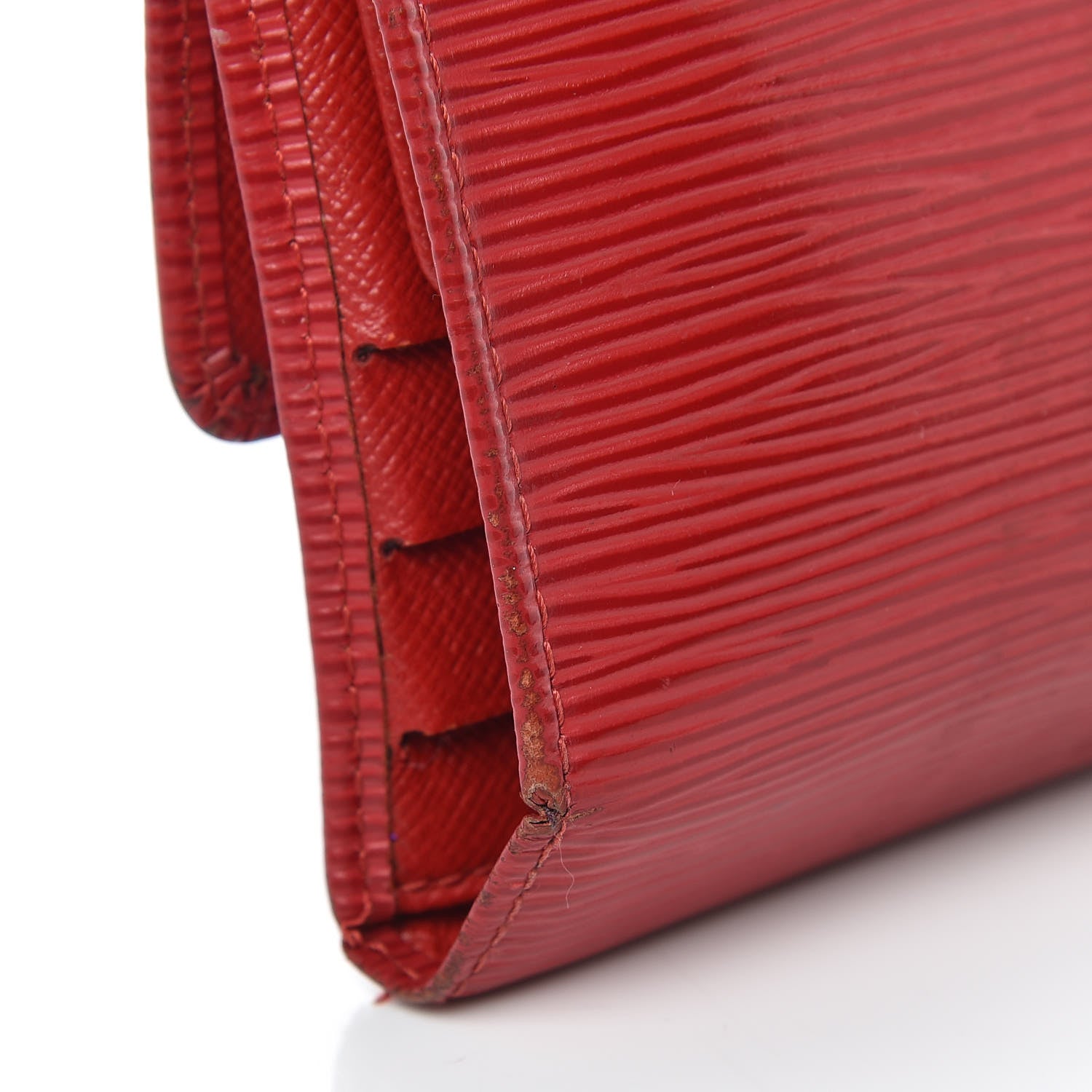 Louis Vuitton Epi Porte Tresor International Wallet Rouge 12 of 19