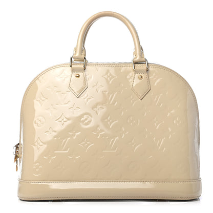 Louis Vuitton Vernis Alma PM Blanc Corail 1 of 6