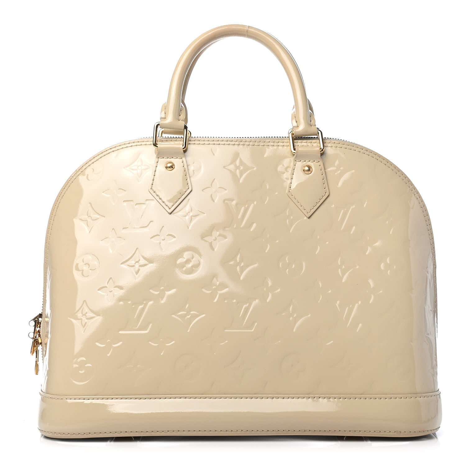 Louis Vuitton Vernis Alma PM Blanc Corail 1 of 6