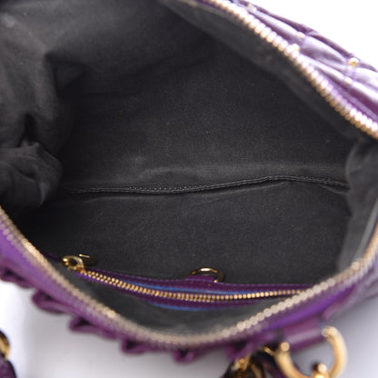 Marc Jacobs Calfskin Quilted Stardust Shoulder Bag Purple 5 of 18