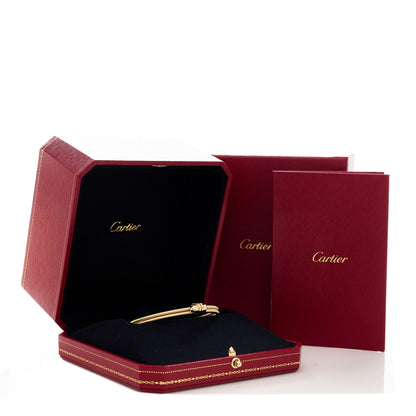Cartier 18K Yellow Gold Ecrou de Cartier Bracelet 17 5 of 5