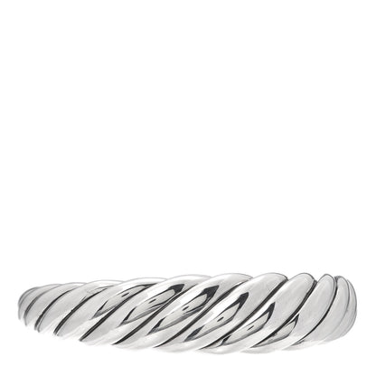 David Yurman Sterling Silver 17mm Pure Form Cable Bracelet 1 of 5