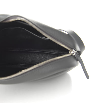 Balenciaga Smooth Calfskin Logo S Everyday Camera Bag Gris Fossile White 5 of 9