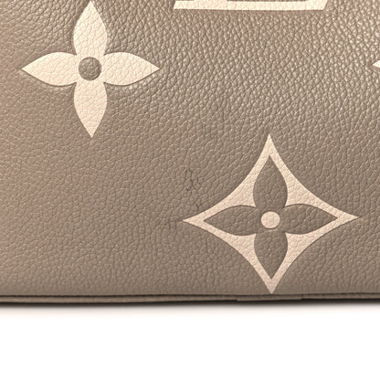 Louis Vuitton Empreinte Monogram Giant Neonoe MM Tourterelle Creme 9 of 10
