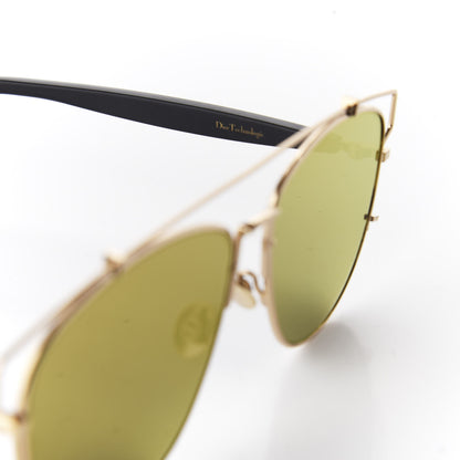 Christian Dior Technologic Sunglasses Gold 6 of 7