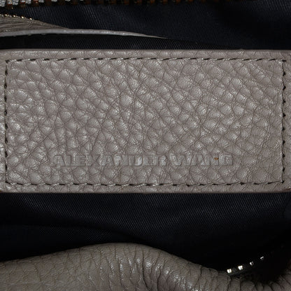 Alexander McQueen ALEXANDER WANG Pebbled Lambskin Rocco Oyster 6 of 7