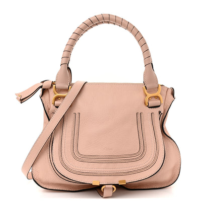 Chloe Calfskin Medium Marcie Satchel Blush Nude 1 of 17