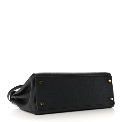 Hermes Togo Kelly Retourne 32 Black 5 of 12