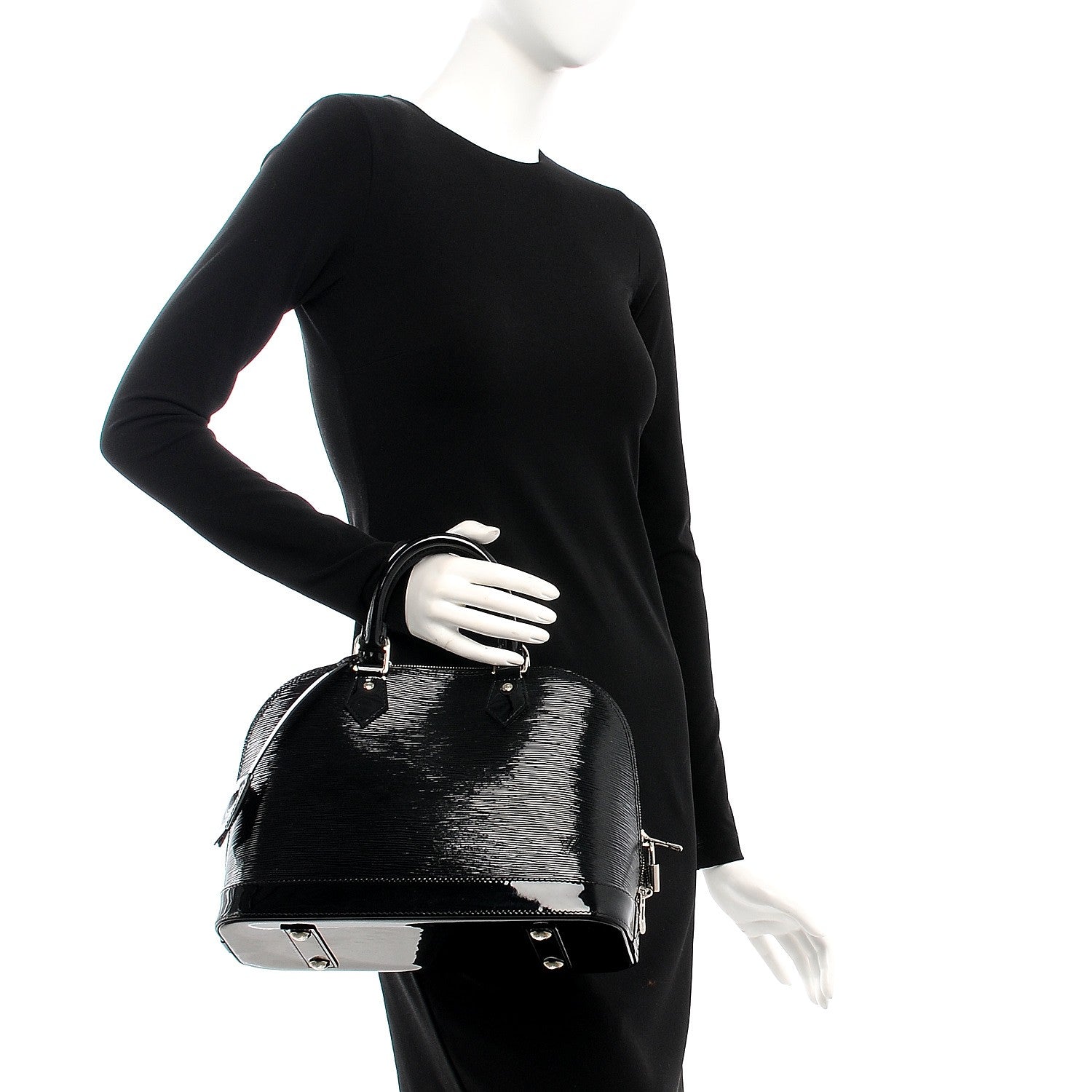 Louis Vuitton Electric Epi Alma PM Black 2 of 7