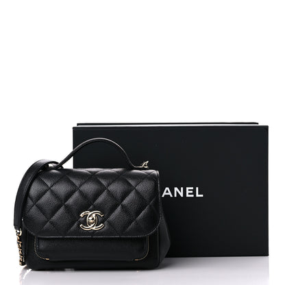 Chanel Caviar Quilted Small Business Affinity Flap Black 10 of 10