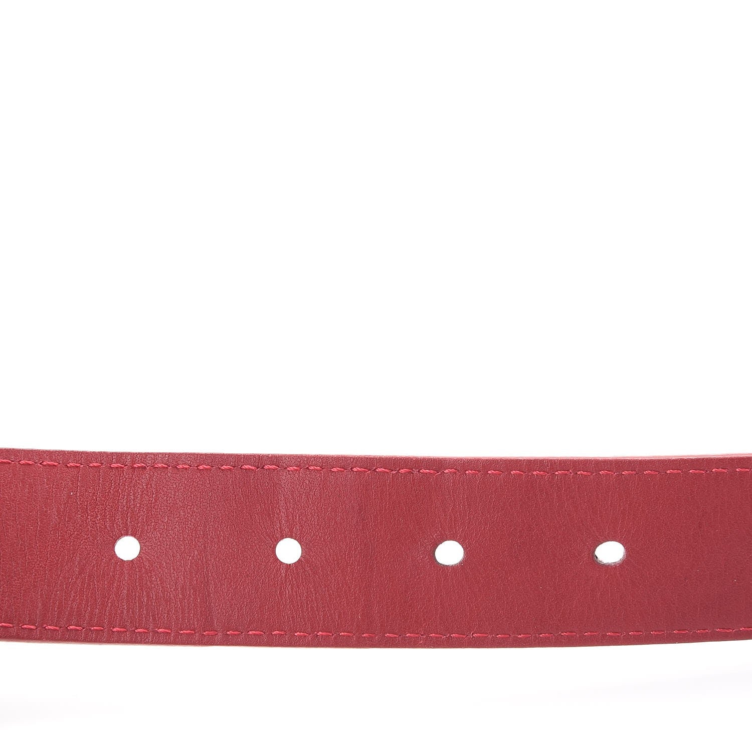 Louis Vuitton Monogram Multicolor LV Cut Reversible Belt 80 32 White Grenade 7 of 8