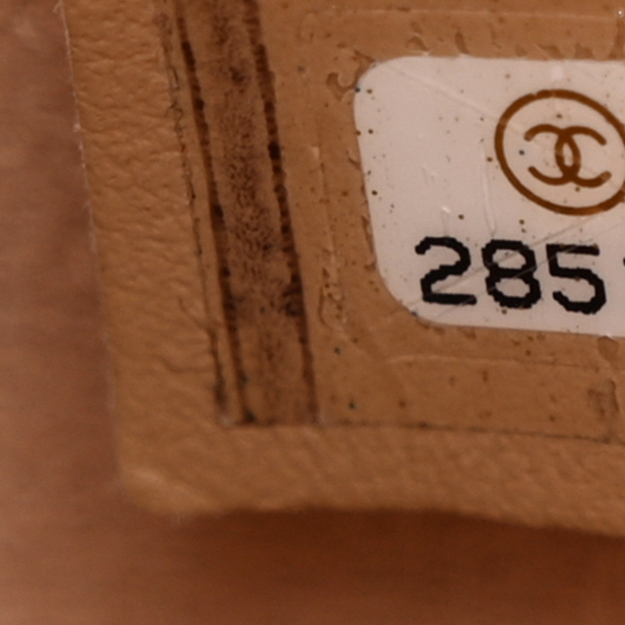 Chanel Caviar Deauville Drawstring Bucket Bag Beige 7 of 10