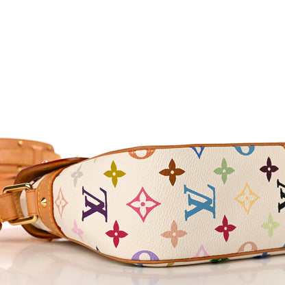 Louis Vuitton Monogram Multicolor Sologne White 6 of 10