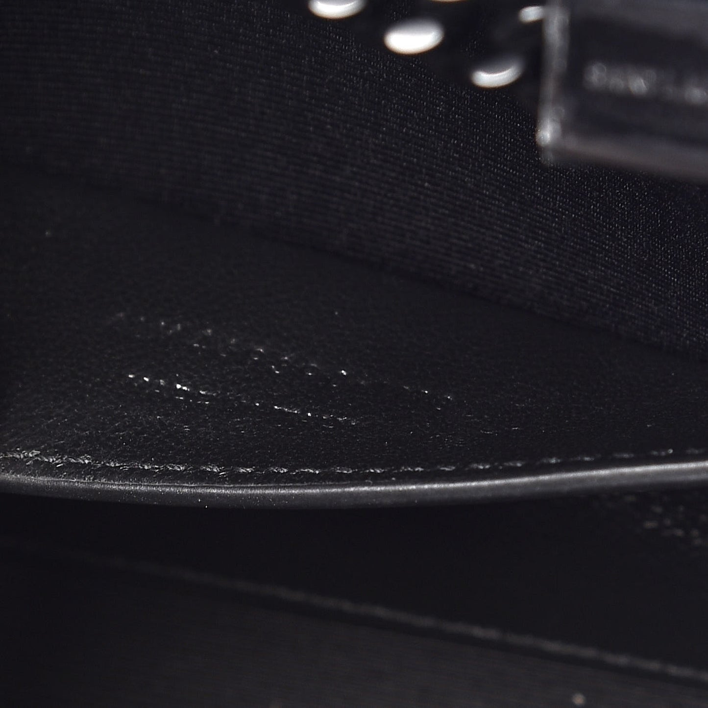 Grain De Poudre Small Monogram Kate Satchel Black
