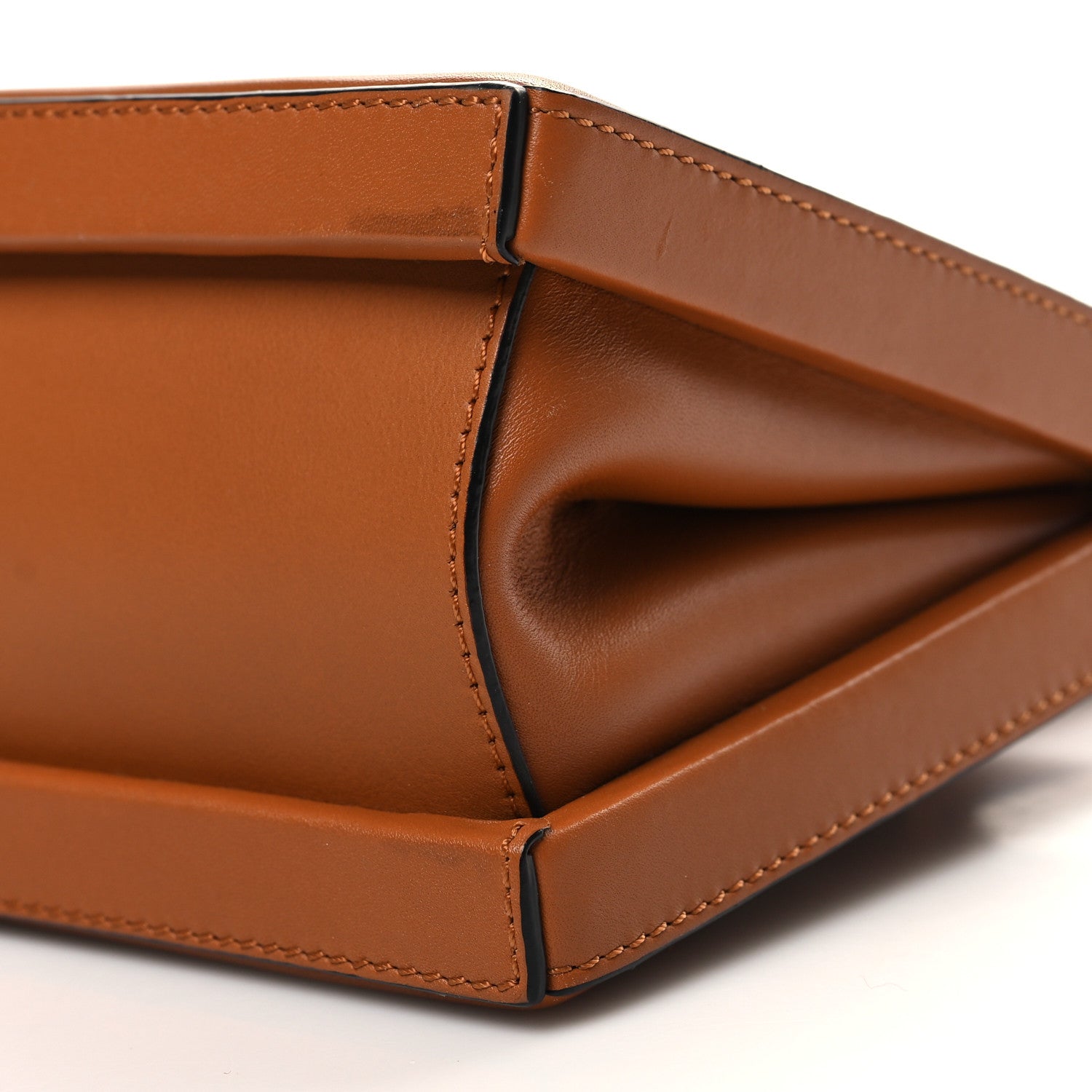 Loewe Calfskin Small Postal Bag Tan 9 of 10