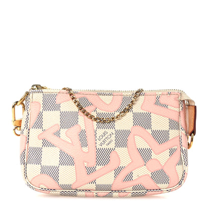 Louis Vuitton Damier Azur Tahitienne Mini Pochette Accessories 1 of 10