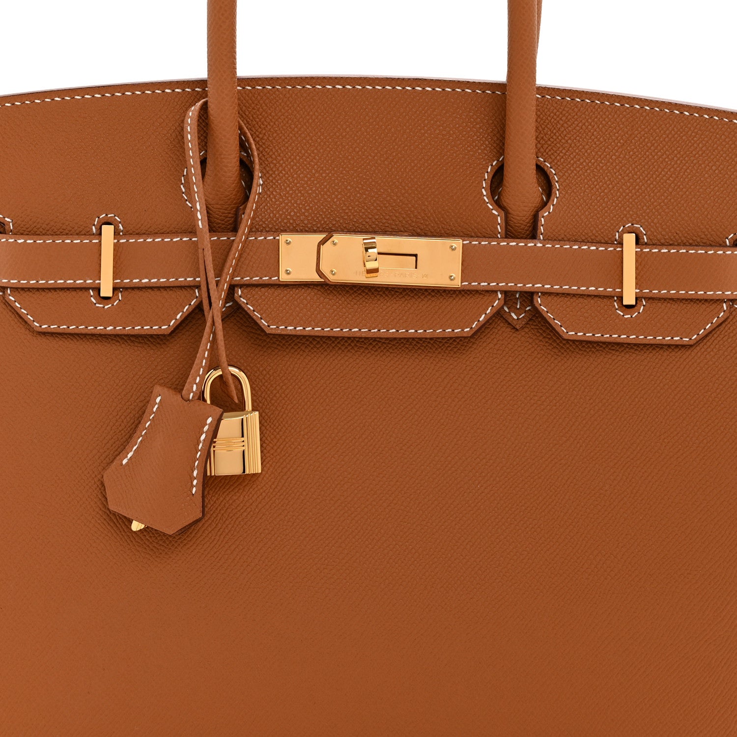 Hermes Epsom Birkin Sellier 30 Gold 8 of 12