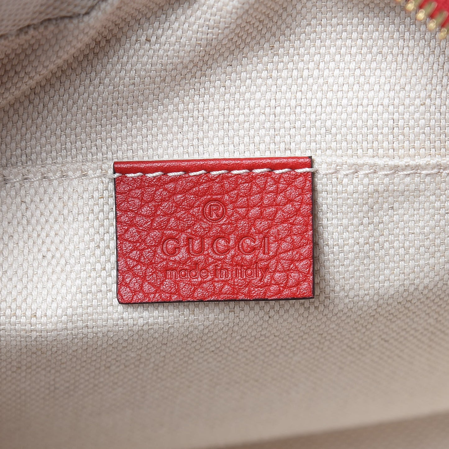 Pebbled Calfskin Small Soho Disco Bag Tabasco Red