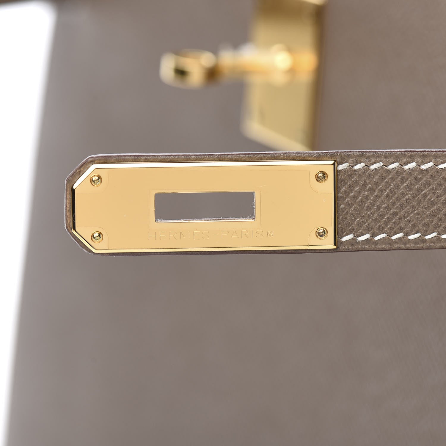 Hermes Epsom Kelly Sellier 32 Etoupe 20 of 34