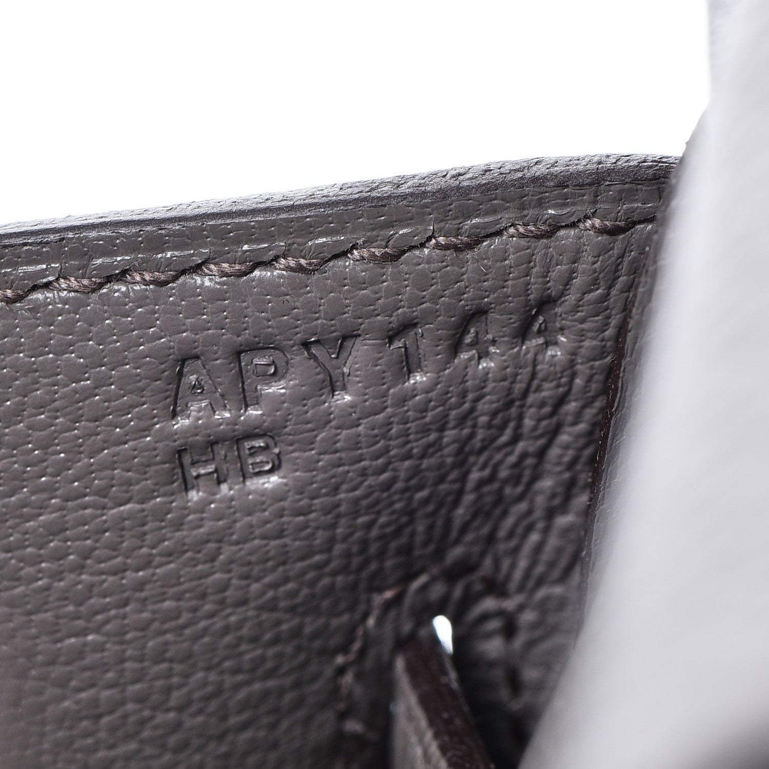 Hermes Taurillon Clemence Birkin 30 Etain 30 of 37