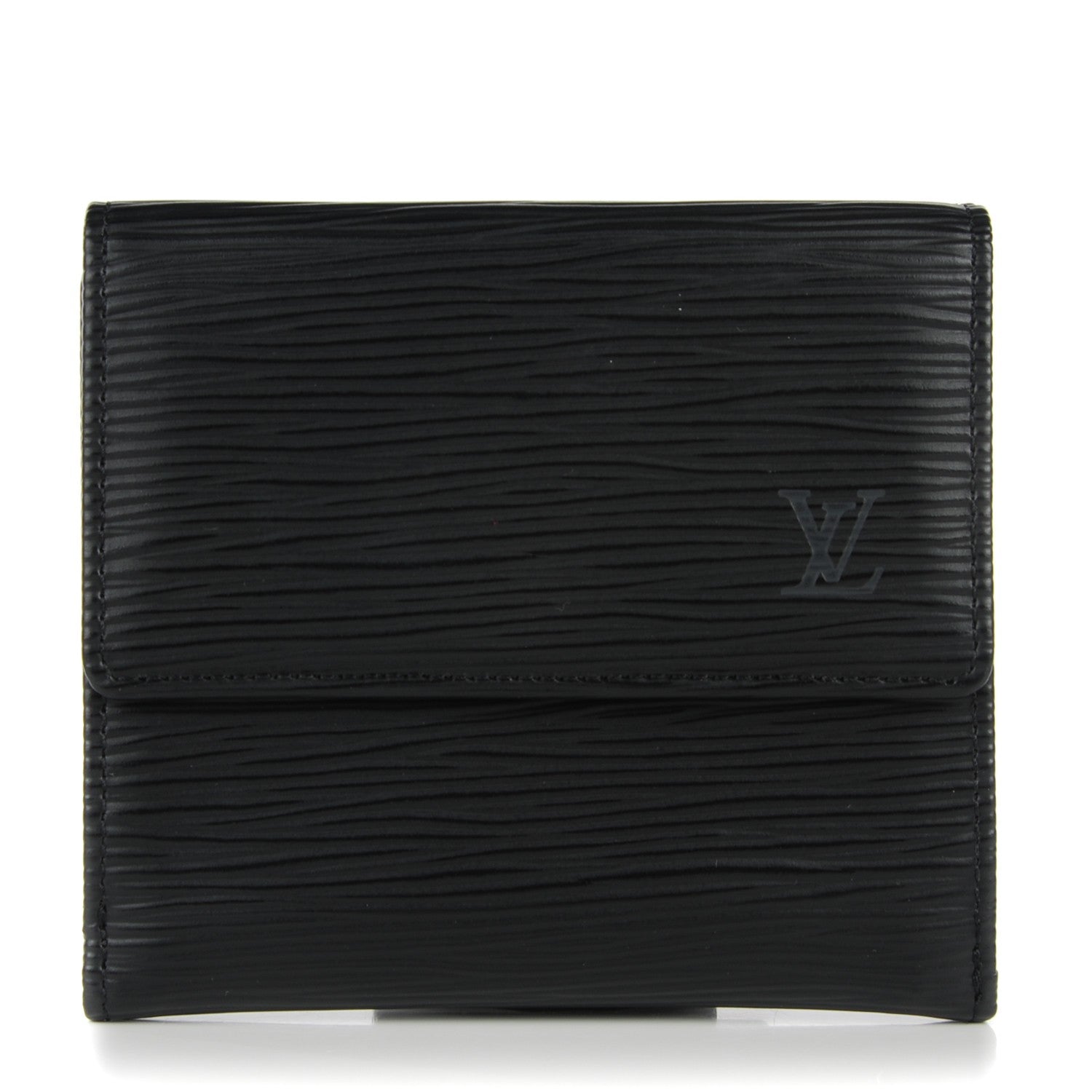 Louis Vuitton Epi Elise Wallet Black 1 of 7