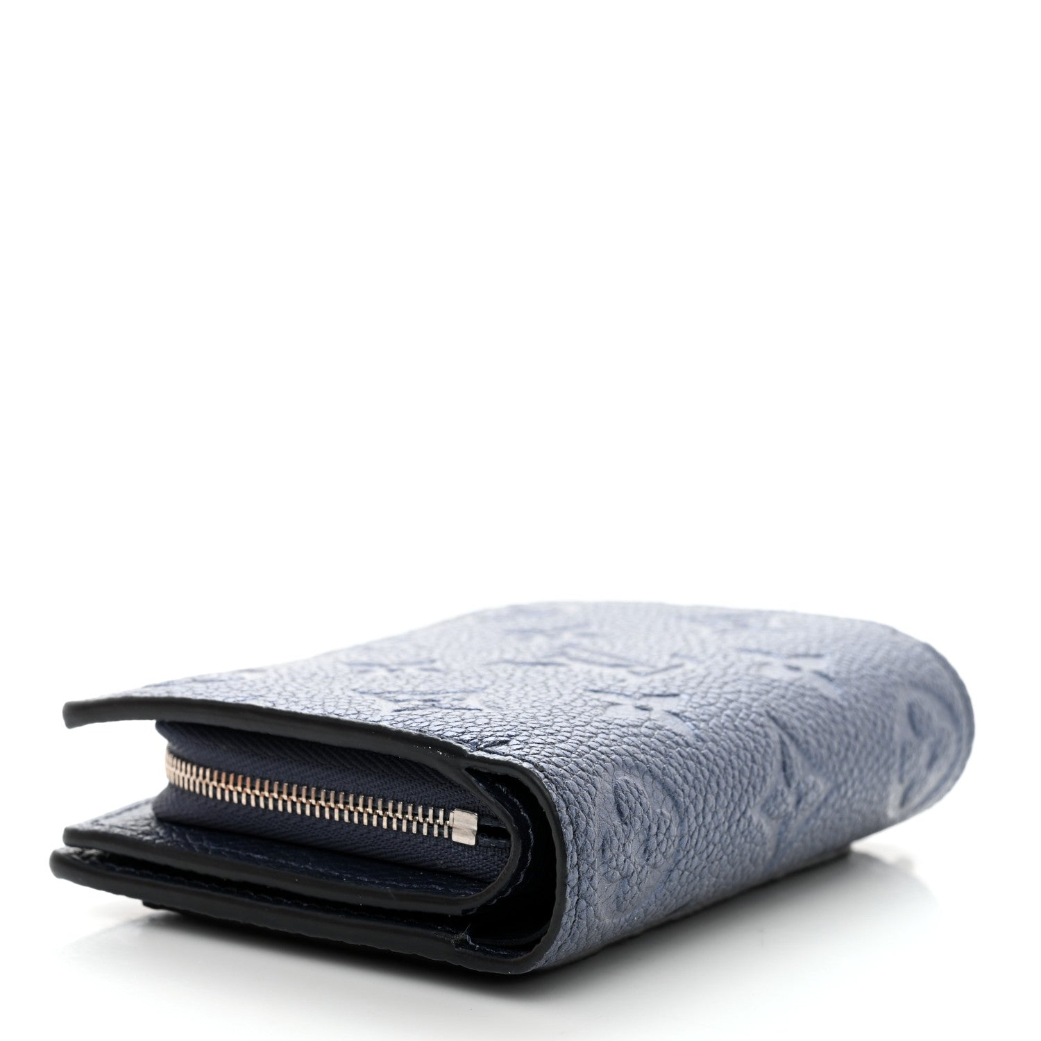 Louis Vuitton Metallic Empreinte Clea Wallet Navy Nacre 4 of 7
