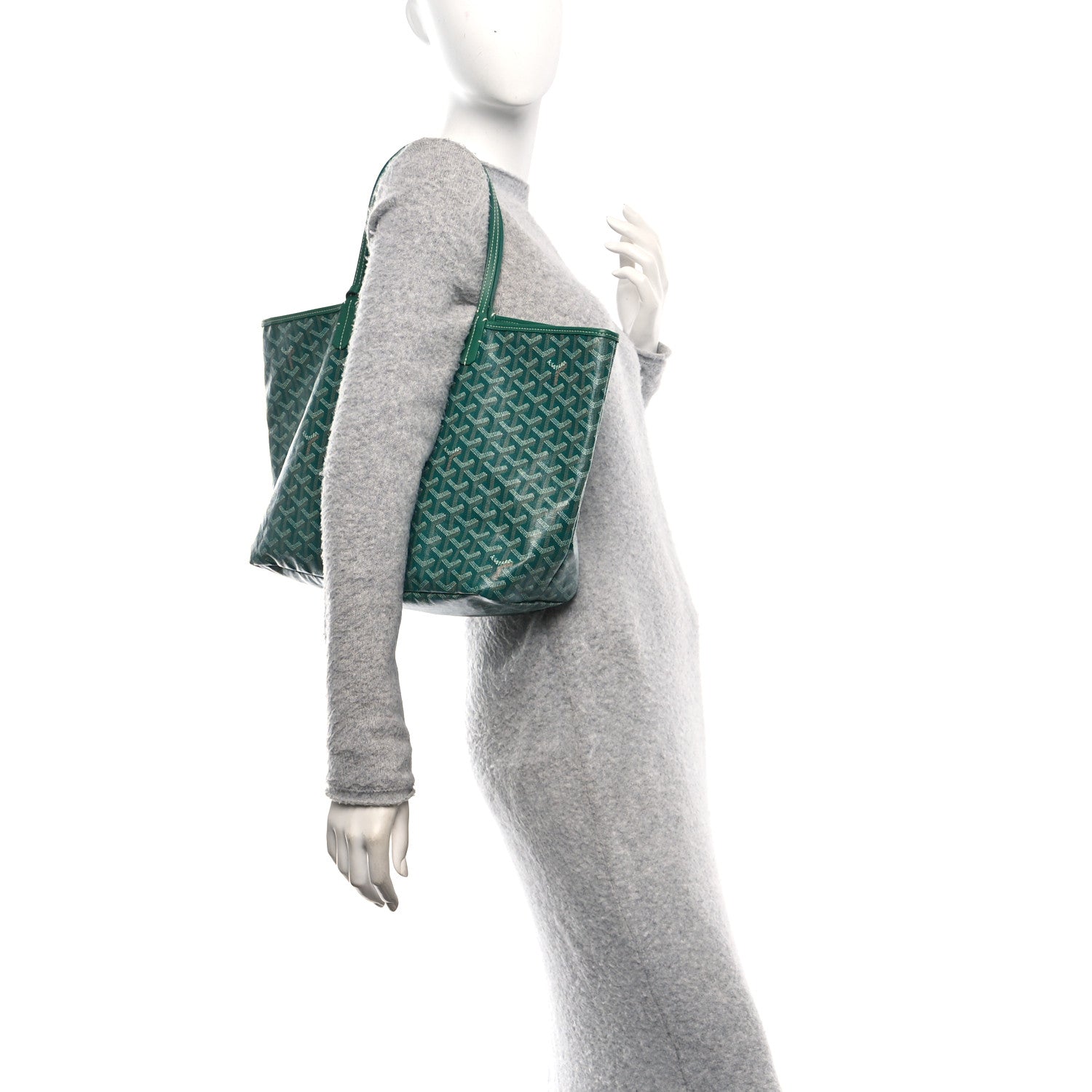 Goyard Goyardine Saint Louis PM Green 2 of 13