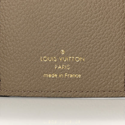 Louis Vuitton LOUIS VUITTON Empreinte Monogram Giant Victorine Wallet Tourterelle Creme 6 of 6