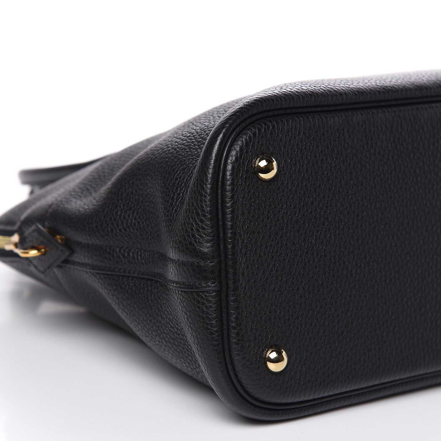 Hermes Taurillon Clemence Bolide 35 Black 8 of 11