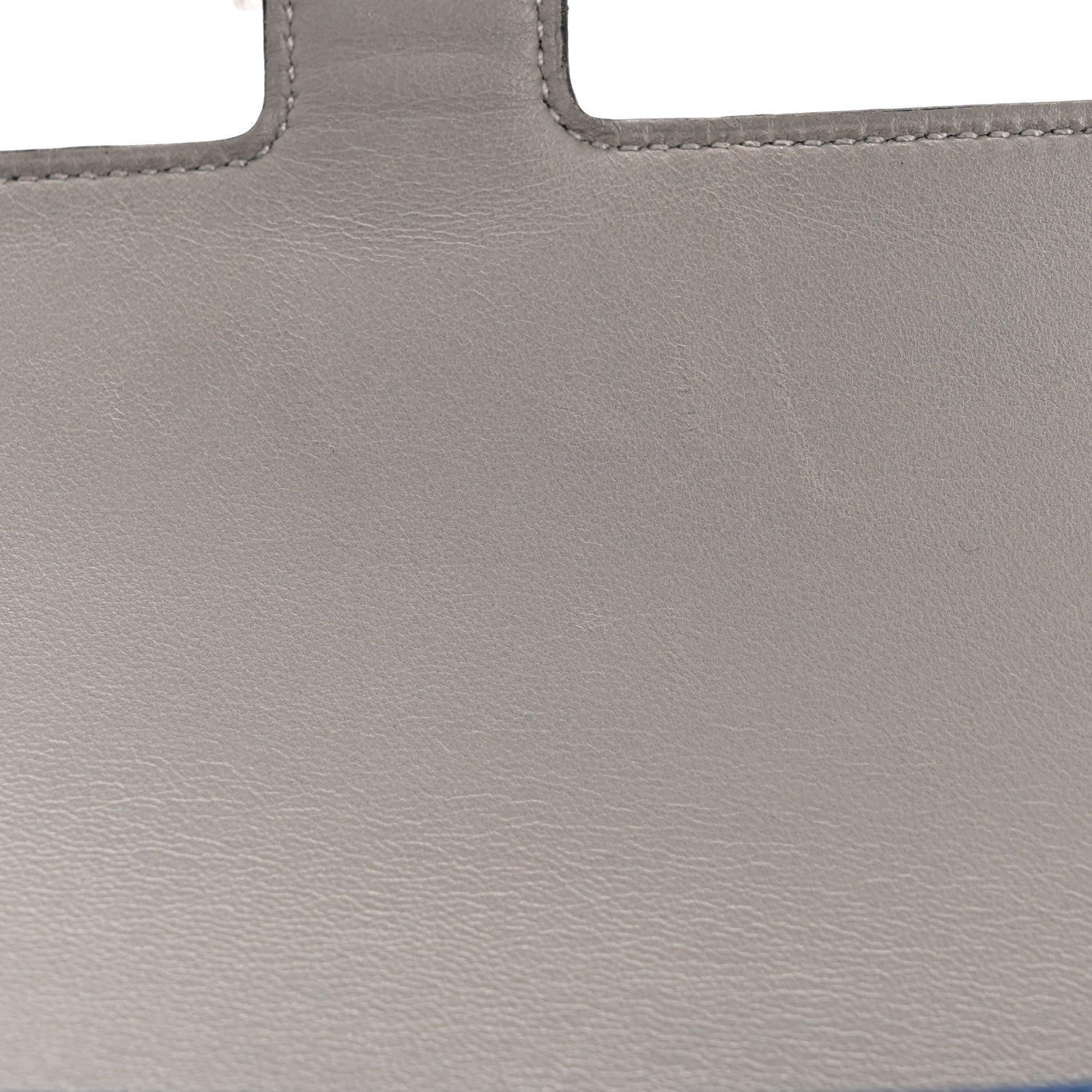 Hermes Epsom Constance Verso Long Wallet Bleu Agate Gris Mouette 8 of 10