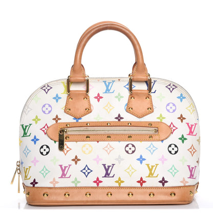 Louis Vuitton Monogram Multicolor Alma White 1 of 9
