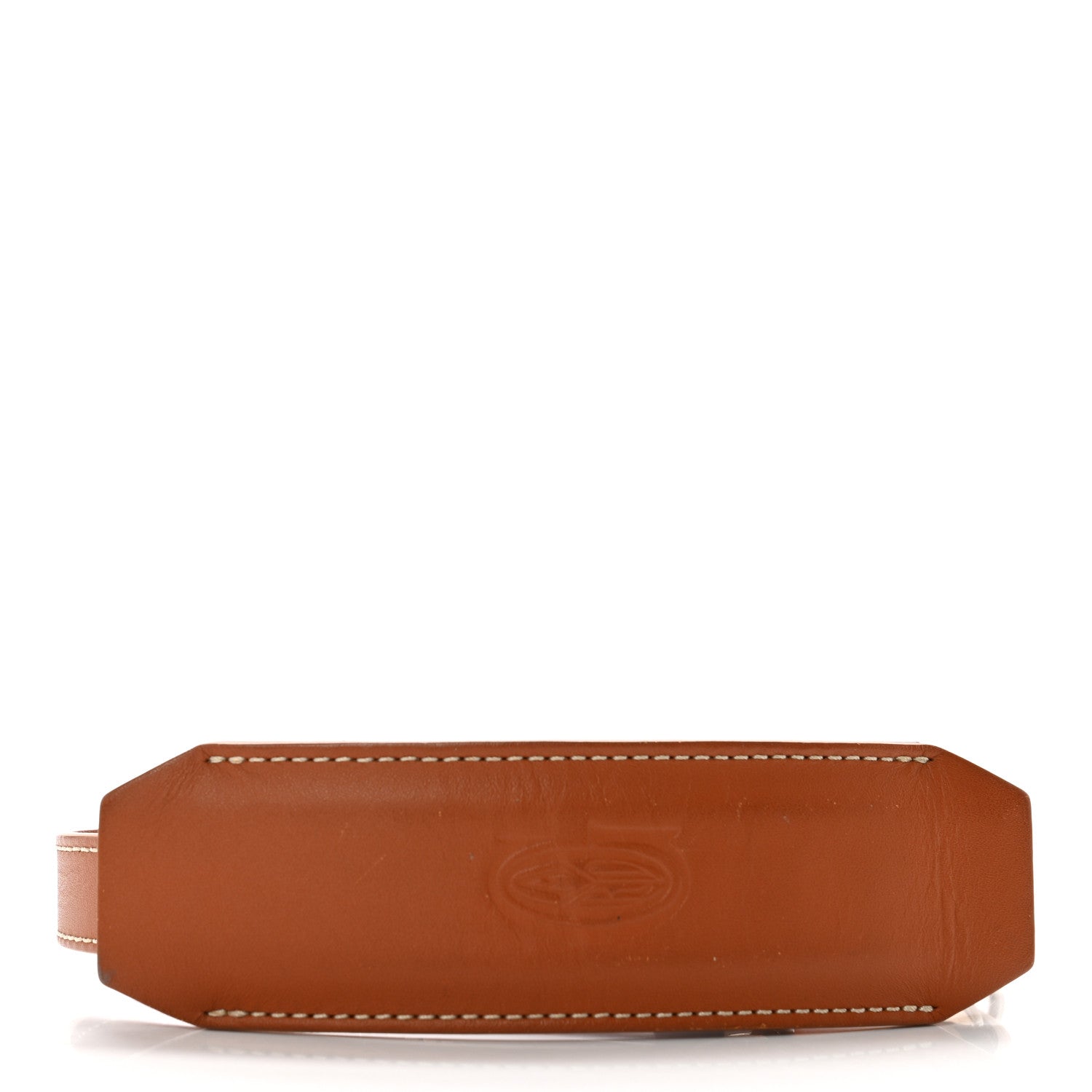 Goyard Calfskin Shoulder Strap Gold 2 of 3