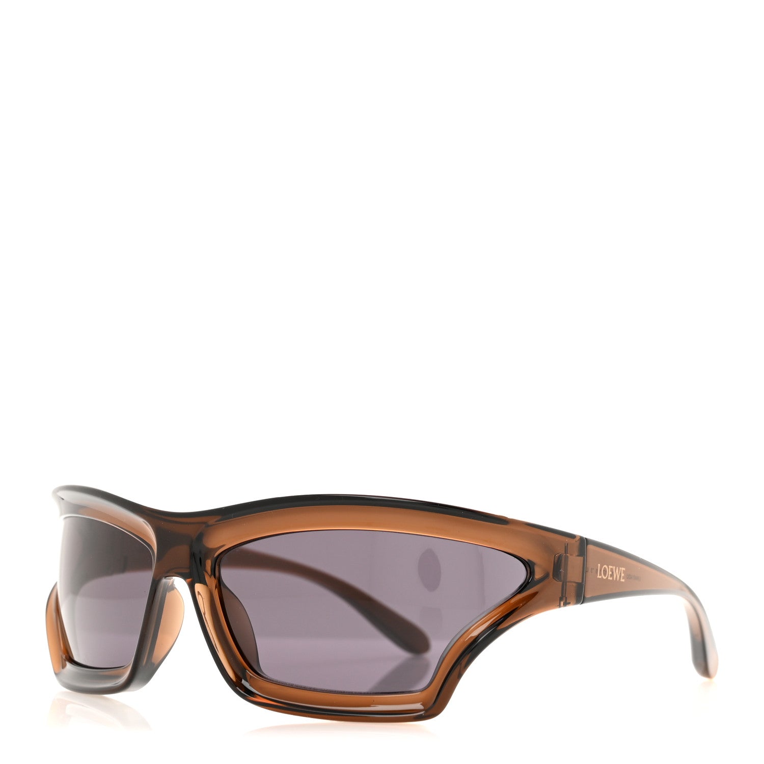 Loewe Acetate Arch Mask Sunglasses LW40143U Transparent Brown 1 of 8