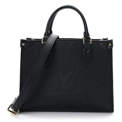 Louis Vuitton Empreinte Monogram Giant Onthego PM Black 1 of 8