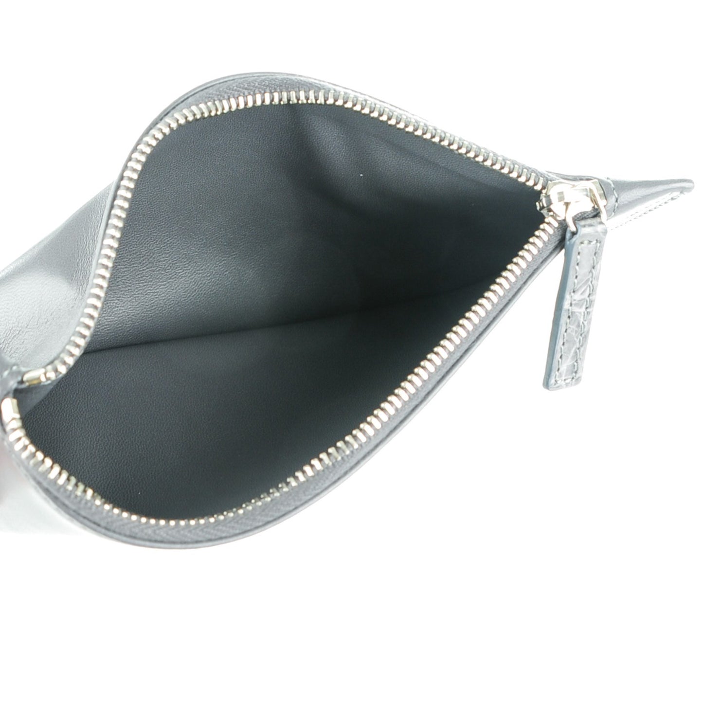 Matte Alligator Paris Biarritz Tote Grey