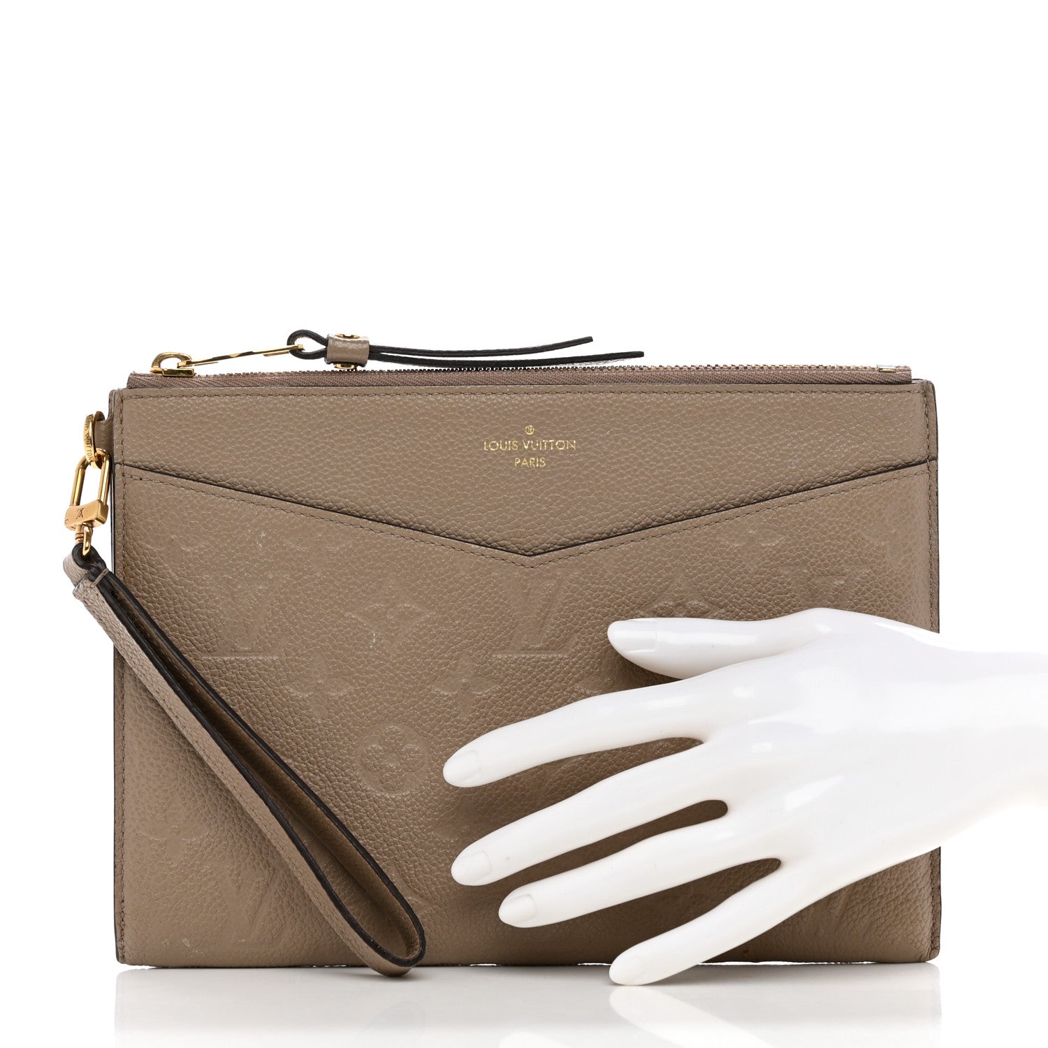 Louis Vuitton Empreinte Pochette Melanie MM Tourterelle 2 of 12